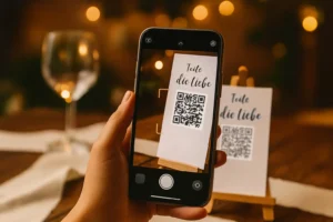 Schritt 1: QR-Code erhalten – Karte scannen oder Link öffnen und Event starten